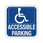 Accessible Parking  Symbol Sign 12 x 12